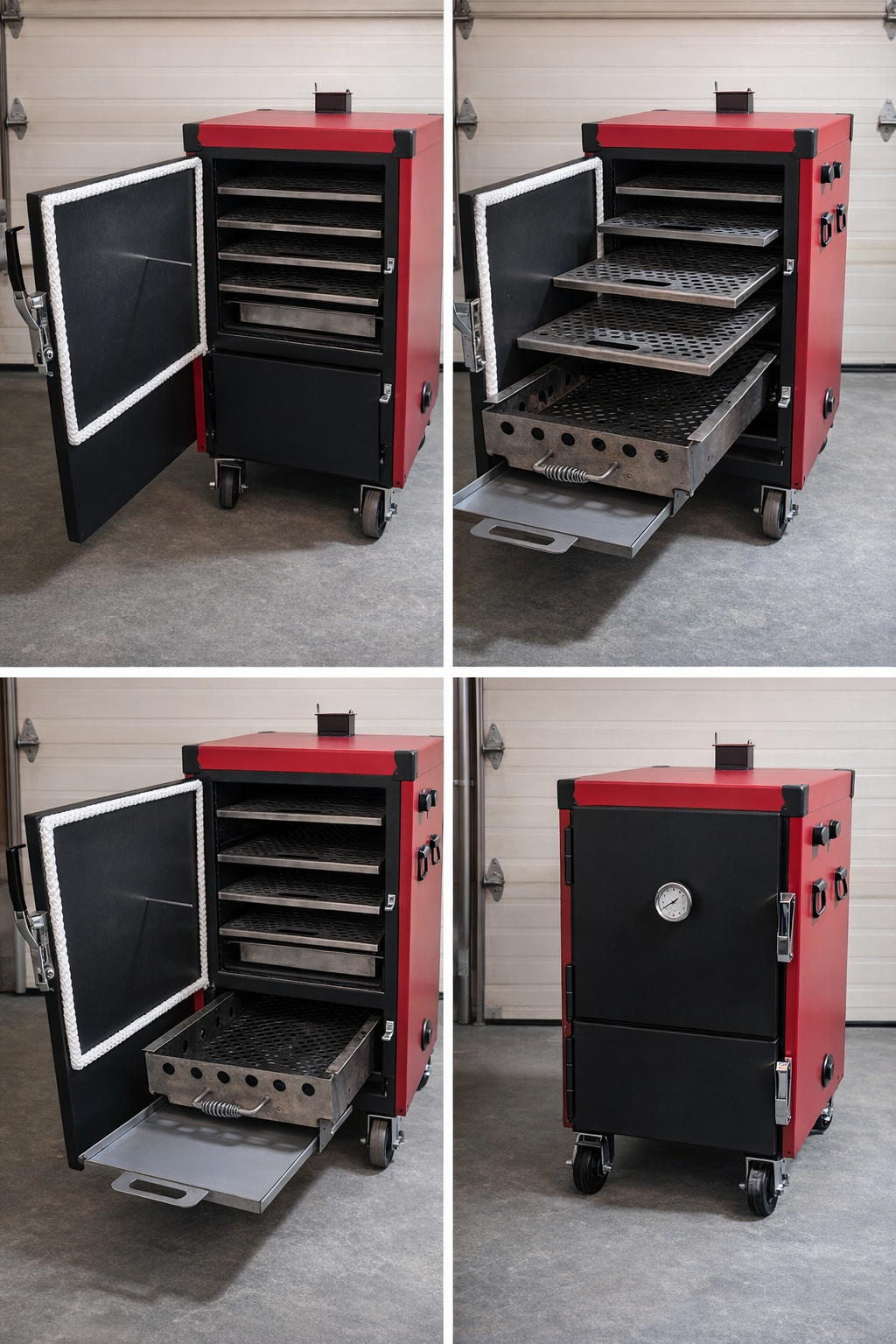 Textured Red Qube'd Box - GEN23 - Ready to Ship