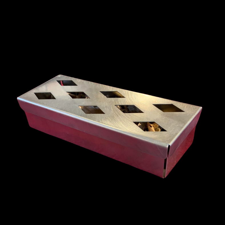 Gas Grill Smoker Box-Diamond Cut