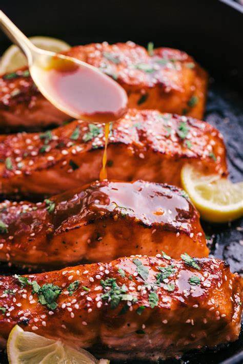 Grilled Maple Salmon