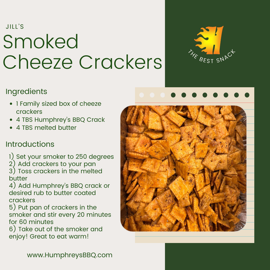 Smoked Cheeze Crackers!