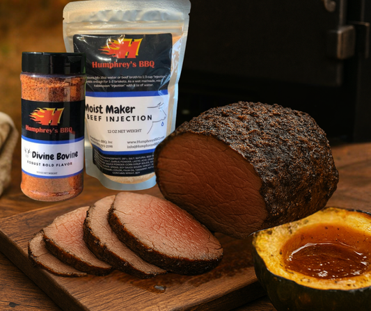 Fall Roast Beef &amp; Maple-Glazed Acorn Squash on the Hot Box