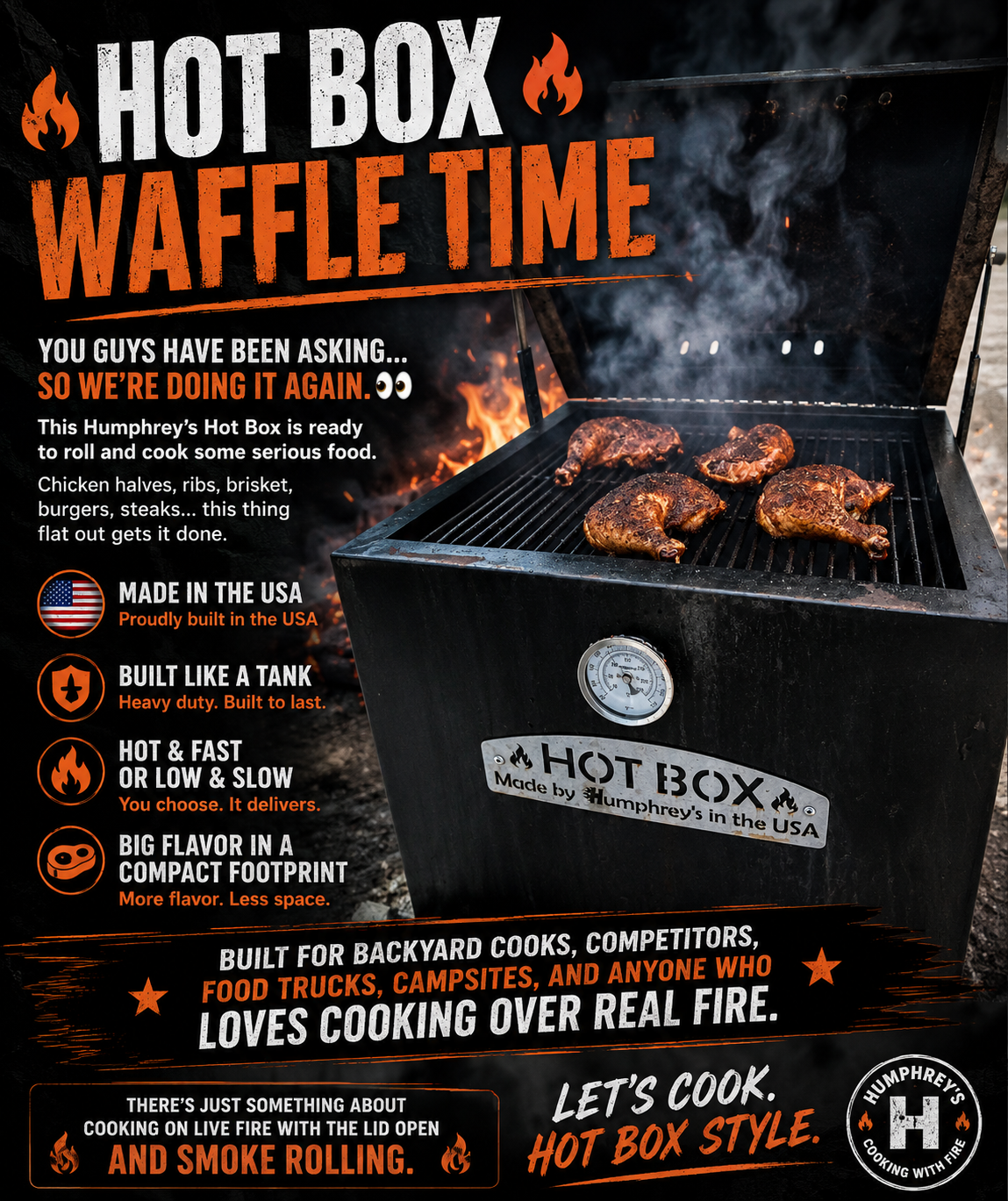Black Hot Box Waffle - Raffle (May 2026)