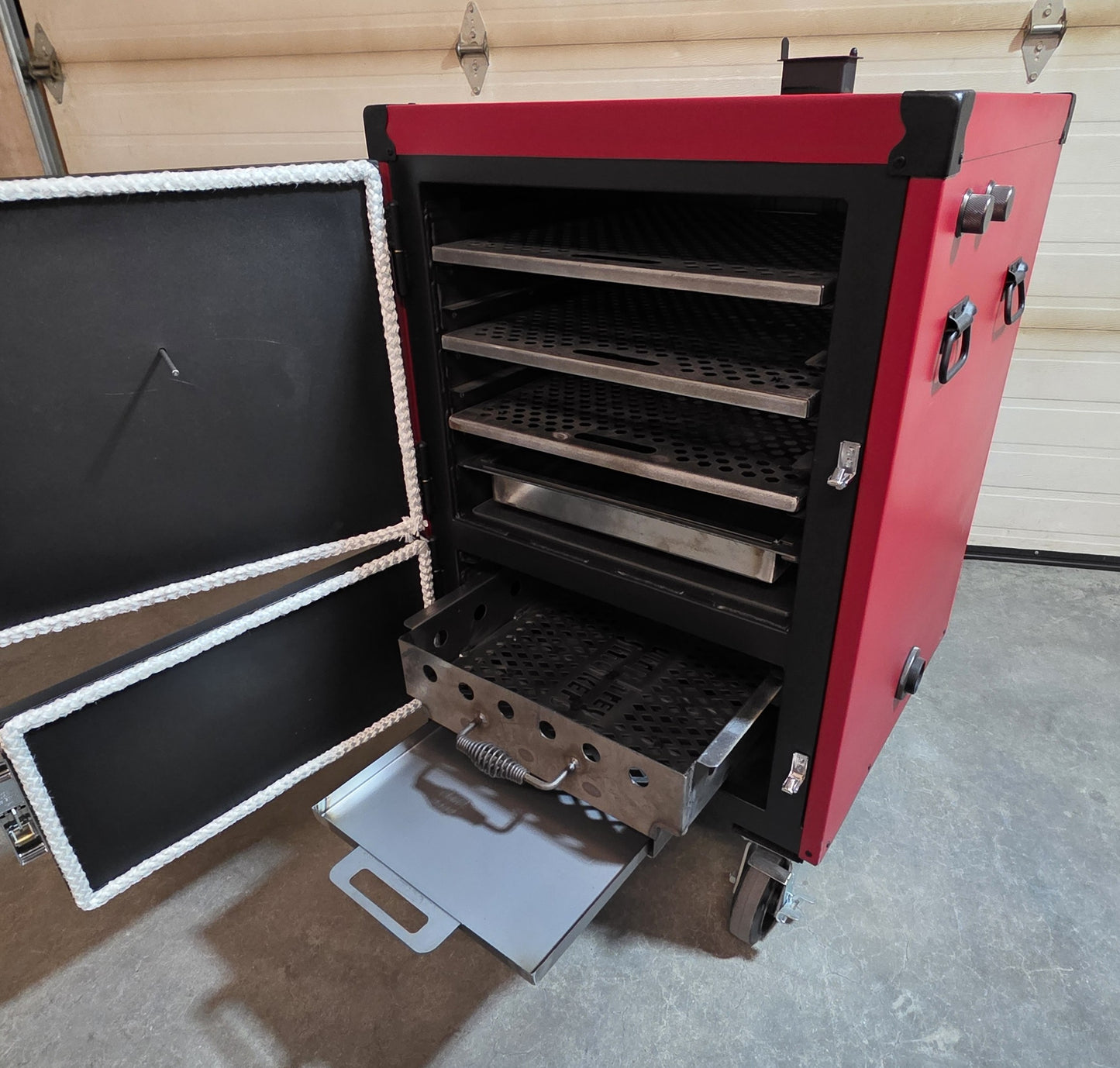 Textured Red Qube'd Box - GEN23 - Ready to Ship