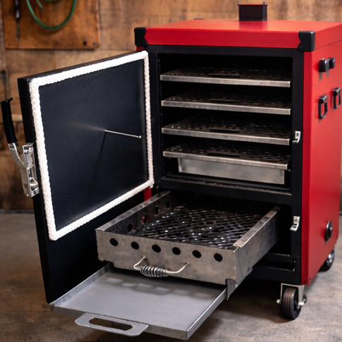 Textured Red Qube'd Box - GEN23 - Ready to Ship