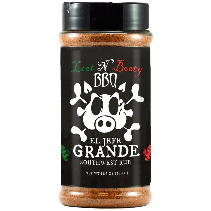 Loot N' Booty BBQ El Jefe Grande Rub 11.6oz