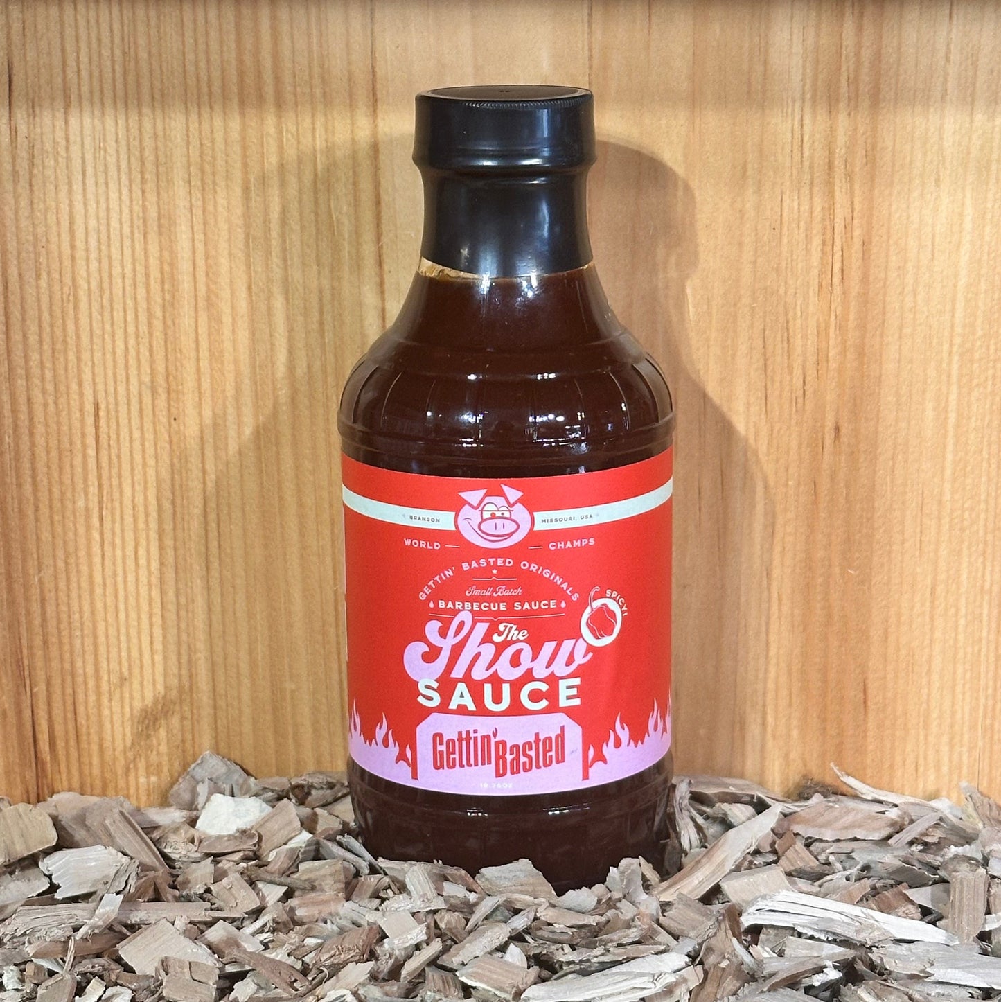 Gettin' Basted "The Show" Sauce Spicy Habanaro 19.75oz