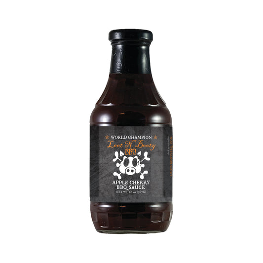 Loot N' Booty Apple Cherry BBQ Sauce 20oz