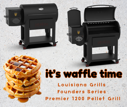 Louisiana Pellet Grill Waffle