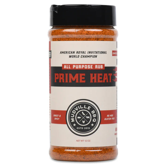Mudville BBQ Prime Heat Rub 12oz