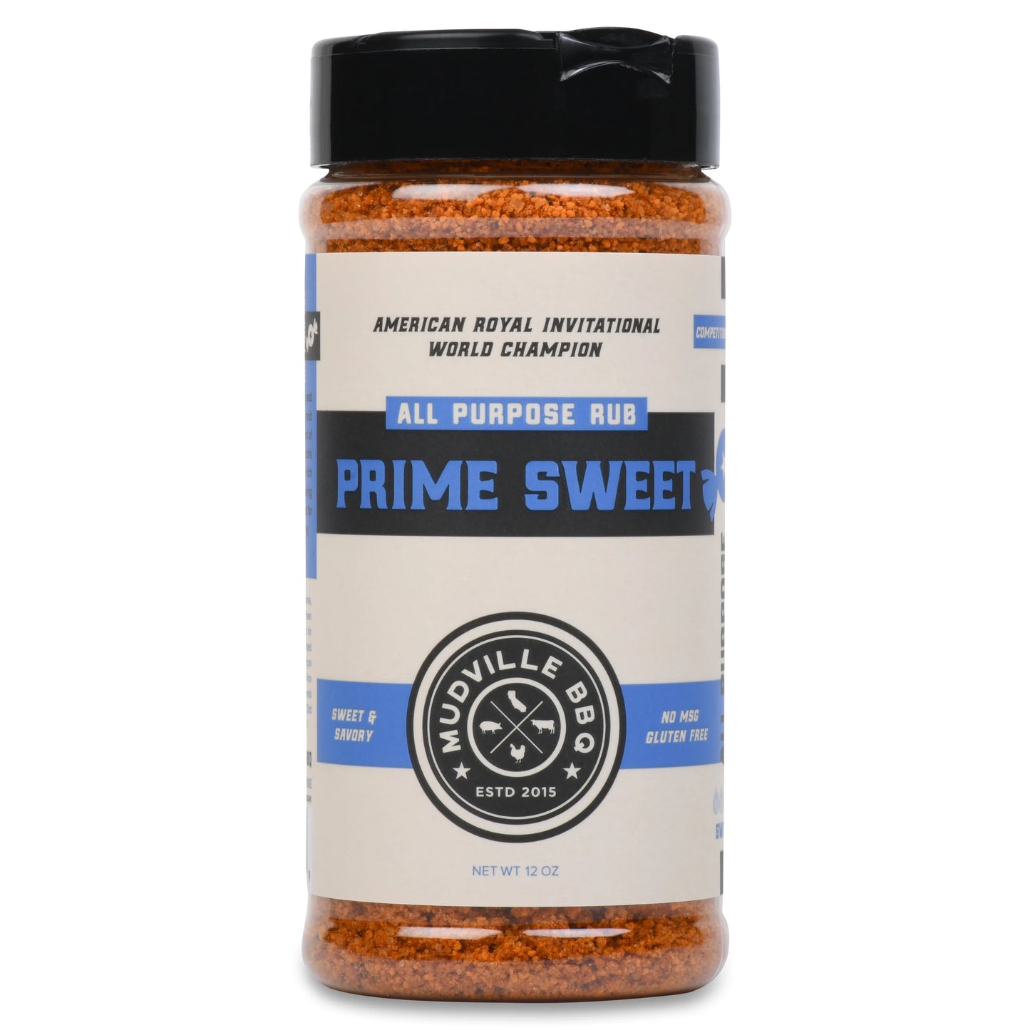 Mudville BBQ Prime Sweet Rub 12oz