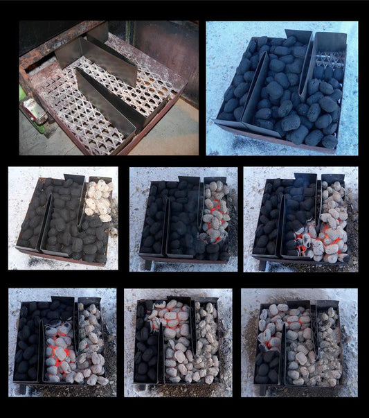 Charcoal Snake Maze - Humphreys Smokers