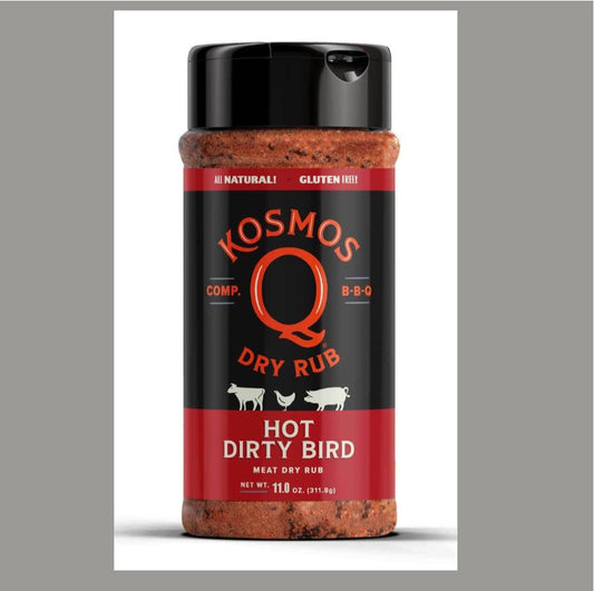 KOSMOS Q BBQ RUB - HOT DIRTY BIRD - Humphreys Smokers
