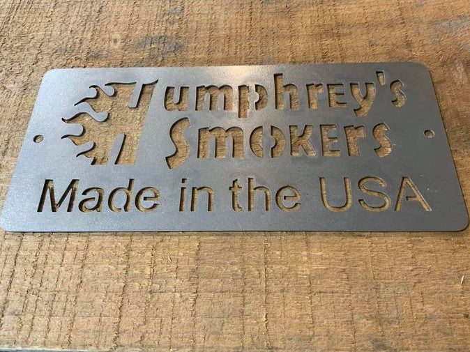 Humphrey's Smokers Logo Plate