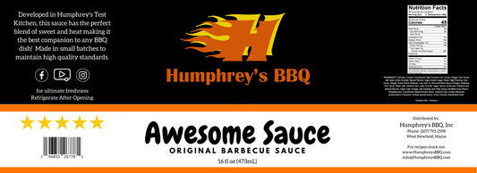 Humphrey's AWESOME Sauce 16oz