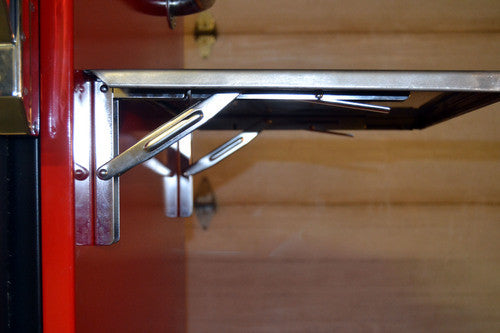 Stainless Steel Drop Down Counter - Humphreys Smokers